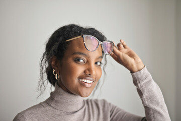 portrait of a  black woman