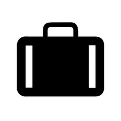 Suitcase Icon Vector Illustration
