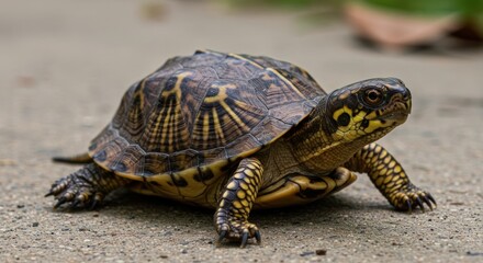 Obraz premium Muscular man lifting kettlebell in gym setting showing strength and fitness.