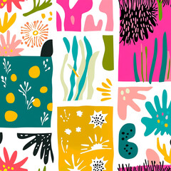  background with flowers