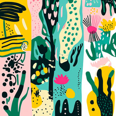  background with flowers