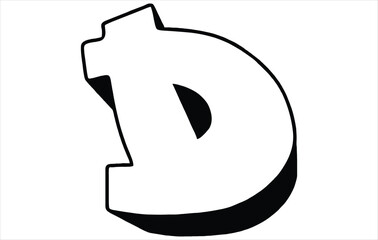 Elegant Letter D logo Vector Template Initial Letter D Logo Design. Creative And Modern D logo