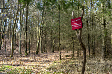 Ostoja leśnych zwierząt © qrrr