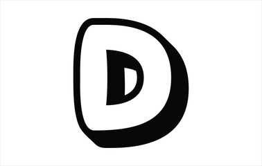 Elegant Letter D logo Vector Template Initial Letter D Logo Design. Creative And Modern D logo