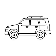 suv sport utility vehicle icon, suv sport utility vehicle vector illustration-simple illustration of suv sport utility vehicle, perfect for suv sport utility vehicle logos and icons