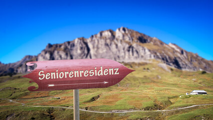 Signposts the direct way to Retirement Home