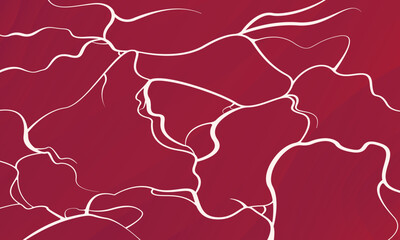 Beef or pork meat texture. Salmon, tuna or sushi structure. Fresh fillet macro view. Beef texture background flat with marble. Vector flat illustration.