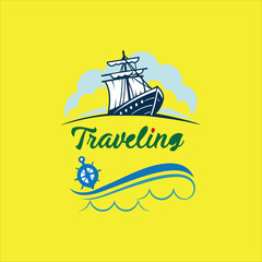 traveling logo biman abstract logo 
