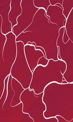 Beef or pork meat texture. Salmon, tuna or sushi structure. Fresh fillet macro view. Beef texture background flat with marble. Vector flat illustration.