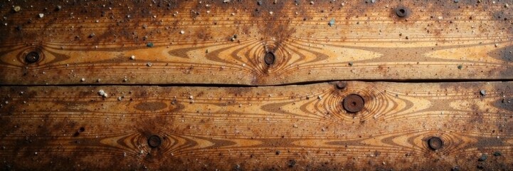 Fototapeta premium Distressed wood background with brown grunge pattern, wood, aged, grunge