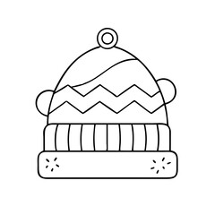 beanies icon, beanies vector illustration-simple illustration of beanies, perfect for beanies logos and icons