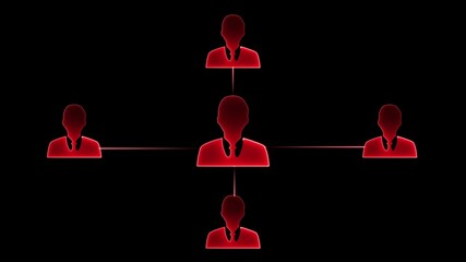 neon line Referral program concept, marketing strategy where businesses incentive existing customers or partners to recommend their products or services to their network. Referral icon, 