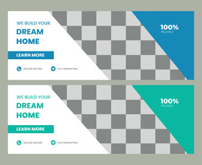  Constructions facebook cover design template
