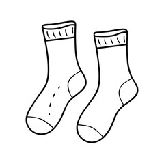 stockings icon, stockings vector illustration-simple illustration of stockings, perfect for stockings logos and icons