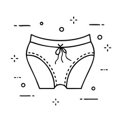 pa nty icon, pa nty vector illustration-simple illustration of pa nty, perfect for pa nty logos and icons