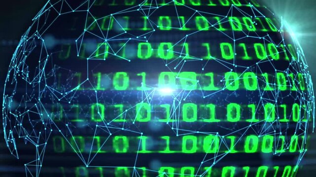 binary code background