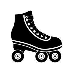 Roller Skates Silhouette