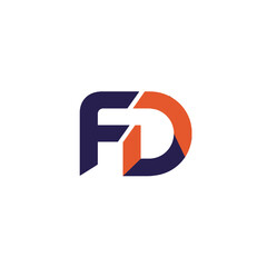 FD Logo Design - Modern and Creative Brand Identity