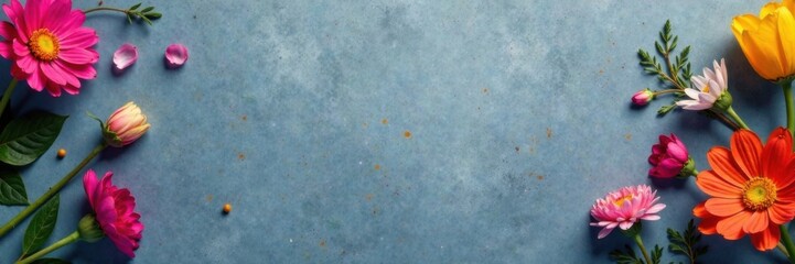 Contact information elements on grey background, graphic, icons, workplace