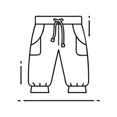 joggers icon, joggers vector illustration-simple illustration of joggers, perfect for joggers logos and icons