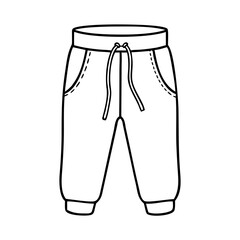 joggers icon, joggers vector illustration-simple illustration of joggers, perfect for joggers logos and icons