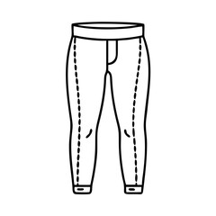 leggings icon, leggings vector illustration-simple illustration of leggings, perfect for leggings logos and icons
