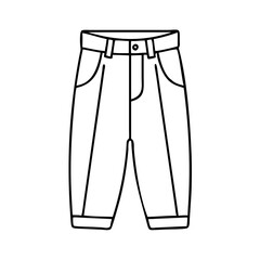 trousers icon, trousers vector illustration-simple illustration of trousers, perfect for trousers logos and icons