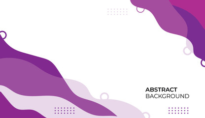Abstract Purple Wave Background Design