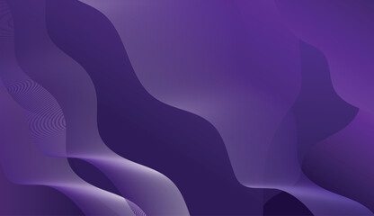 Abstract purple wave design