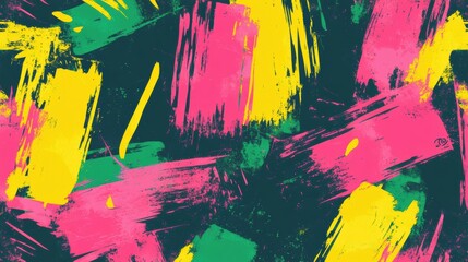 Abstract Art with Bold Colors