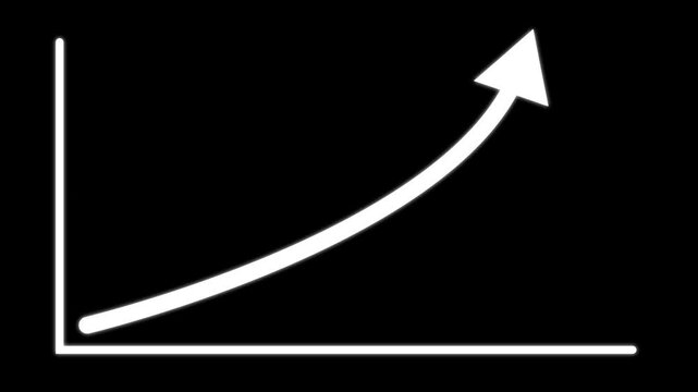 Business line arrow improvement business strategy arrow rising up business growth arrow and graph chart, abstract business graph chart business .
