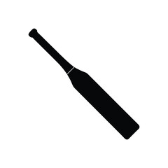 Fototapeta premium cricket bat silhouette