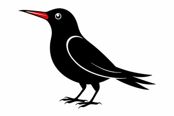 wallcreeper sihouette black vector