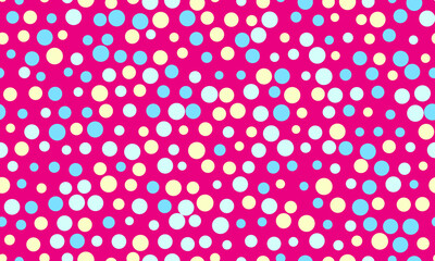 Geometric polka dot pattern with round spots, perfect for abstract backgrounds, seamless wallpapers, or textile prints. A trendy and creative design for modern decor.