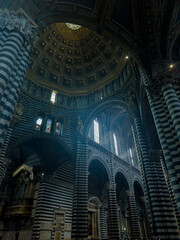 Obraz premium The Cathedral of Siena. Interior. Italy