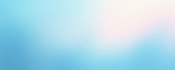 Fototapeta premium Soft pastel light blue gradient background resembling a serene sky at dawn, sky, serene