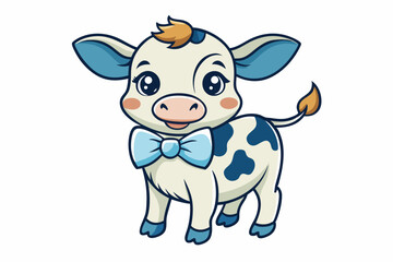 Adorable and colorful cute animal vector illustration perfect for children's books, nursery decor, educational materials, stickers, greeting cards, and cartoon-themed designs. Features charming animal