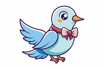 Adorable and colorful cute animal vector illustration perfect for children's books, nursery decor, educational materials, stickers, greeting cards, and cartoon-themed designs. Features charming animal