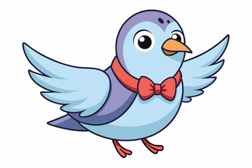 Adorable and colorful cute animal vector illustration perfect for children's books, nursery decor, educational materials, stickers, greeting cards, and cartoon-themed designs. Features charming animal