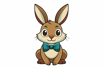 Adorable and colorful cute animal vector illustration perfect for children's books, nursery decor, educational materials, stickers, greeting cards, and cartoon-themed designs. Features charming animal
