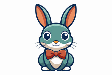Adorable and charming cute animal vector illustration perfect for children’s designs, nursery decor, storybooks, educational materials, kids' clothing, and digital content. This high-quality, cartoon-