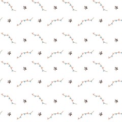 Colorful watercolor balloon pattern ideal for fabric and packaging design