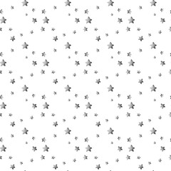 Colorful seamless balloon pattern on a white background for festive decorations and gifts