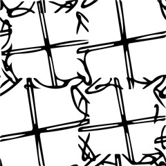 Abstract Flowing Line Shape on White Background