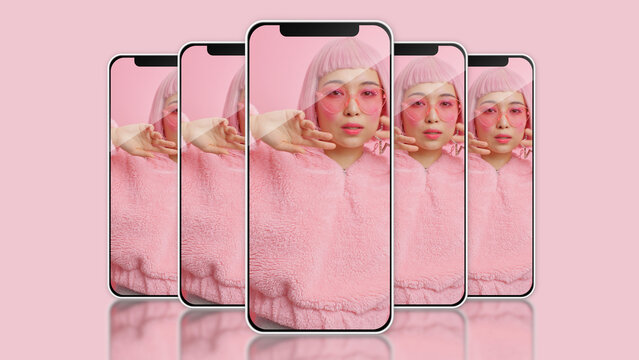 Vertical Mobile Frame Overlays. Convert Vertical (Portrait) to Horizontal (Landscape) Videos.