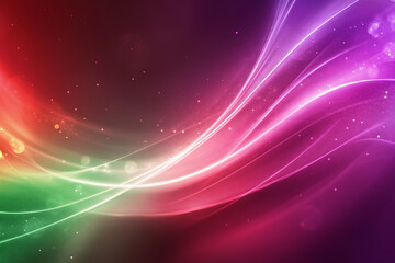 Obraz premium Abstract background with glowing lines and colorful gradient design effect