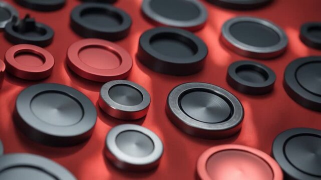 Various kinds of tapered screw plugs in the background. The idea of producing standard components for molds and dies.