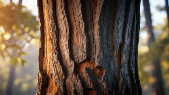 Surface pattern of tree bark. Organic wood background.