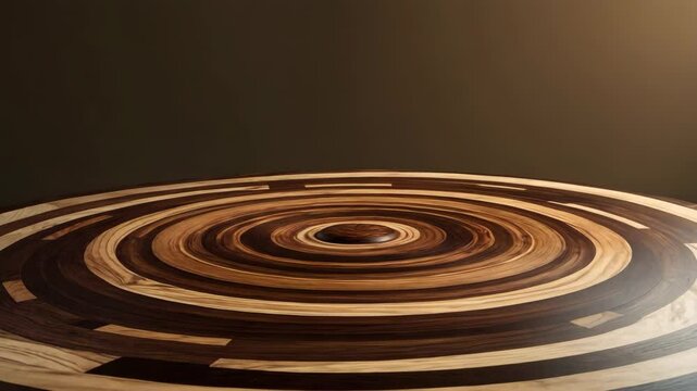 Marquetry of olive and mahogany crafted from wood, designs created by blending different woods, wooden flooring, parquetry, chopping board.