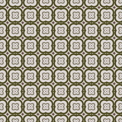 seamless pattern with geometric floral motifs. Elegant background for textiles, wallpapers, home decor, scarf, traditional oriental clothes. Simple classic eastern print.